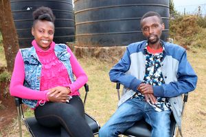 Abidoris Wangari and her brother Timothy Njenga, tbtb burdentuberculosis