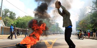 Kisumu protests 