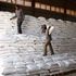 Workers arrange bags of subsidised fertiliser at the National Cereals and Produce Board depot in Elburgon, Nakuru County