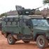 An armored Personnel Carrier on the Mochongoi-Kasiela-Chemorongion-Marigat road in Baringo County on March 16, 2023