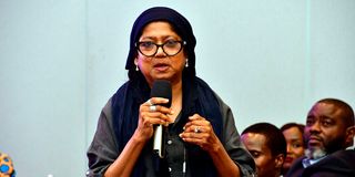 Unicef Kenya Country Representative Shaheen Nilofer