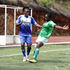 Elizabeh Mutikiza (left) of Gaspo Women dribbles past Alice Nyaboke of Kangemi Ladies