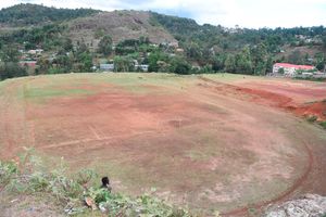 A vantage view of Kabarnet Stadium