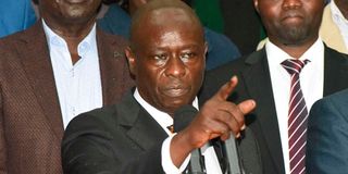 Deputy President Rigathi Gachagua 