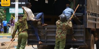 nairobi azimio protests