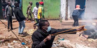 azimio raila protests kibra