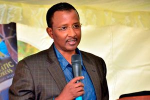 Former Independent Electoral and Boundaries Commission Chairman Ahmed Issack Hassan