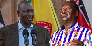 Raila Odinga, william ruto