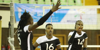 Kenya Pipeline middle blocker Gladys Ekaru