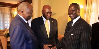 Moi, Kibaki, Raila