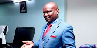 NCF chair Geoffrey Gitau