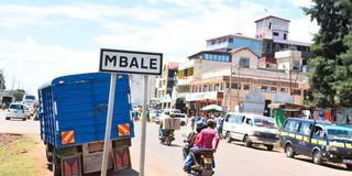 Mbale town in Vihiga County