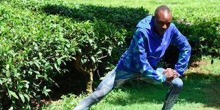 Boston Marathon champion Evans Chebet 