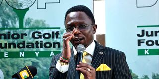 Sports Cabinet Secretary Ababu Namwamba 