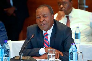 National Treasury CS Prof Njuguna Ndung’u