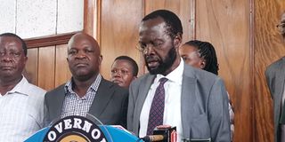 Kisumu Governor Prof Anyang Nyong'o