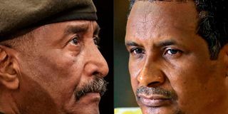 Sudan coup crisis Abdel Fattah al-Burhan General Mohamed Hamdan Daglo
