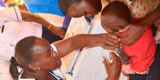 vihiga immunisation, vaccines, vaccination