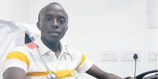 A past photograph of the late Rodgers Kipruto, 28, a nursing student at Laurea University, FInland