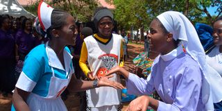 Butere Girls High School stage a play God's Creation scripted and directed by Cleophas Malala 