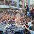 Opposition leader Raila Odinga addressing the demonstrator in Eastleigh Nairobi on March 20, 2023. 