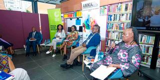 The launch of the book ‘Resilience: Stories in lives of Nairobi women hawkers’.