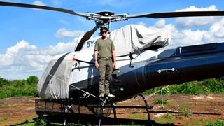 Helicopter Pilot Taru Carr-Hartley 