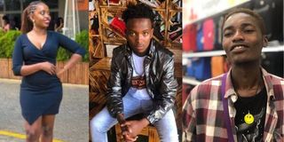 Brenda Kawira, Jeff Mwathi and Blair Muthomi