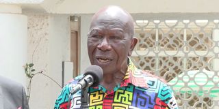 Former Vice President Moody Awori