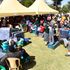 Students and parents during form one admission at Metkei Girls High School in Keiyo South