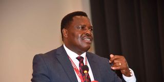 Council of Governors Health Committee Chair Muthomi Njuki