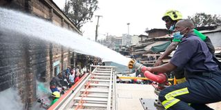 Gikomba fire 