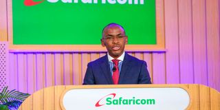 Safaricom CEO Peter Ndegwa