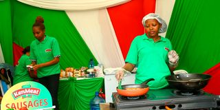 KenMeat stall during the 2023 Expo