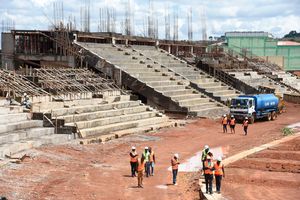 A view of 64 Stadium in Eldoret