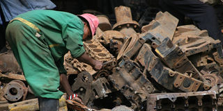 scrap metal dealer