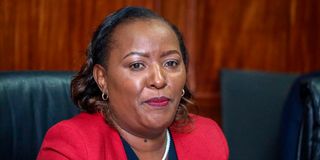 Sacked Principal Secretary Josephine Mburu