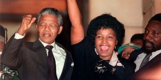 Nelson and Winnie Mandela