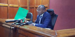 Magistrate Ben Mark Ekhubi