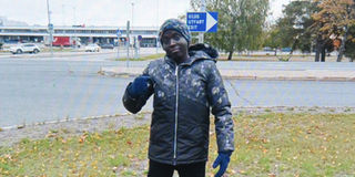 A past photograph of the late Rodgers Kipruto, 26, who was a nursing student at a Laurea University, Tikkurila Campus in Finland