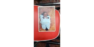 A picture of Roselyne Nakhumicha who was just an infant when the 2007/2008 violence happened