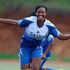 Gaspo's Lydia Waganda celebrates her goal 