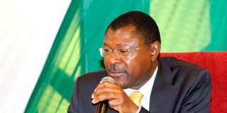 Speaker Moses Wetang'ula