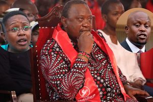 Jubilee leader Uhuru Kenyatta