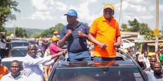 Mr James Orengo and Mr William Oduol