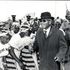 Then-President of Malawi, Dr Hastings Kamuzu Banda (1966-1994), at JKIA in October 1982 