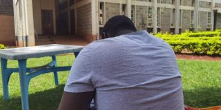 Maryline Omwenga who is an intersex person. 