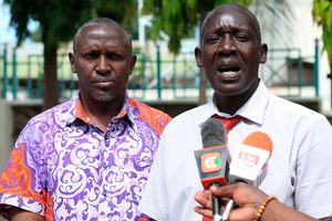 Kenya Association of Sugarcane and Allied Products (Kasap) Chairman Charles Atiang’ Atyang’ 