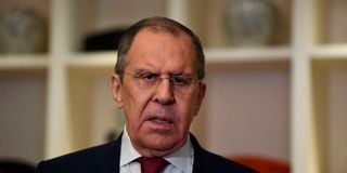 Russian Foreign Minister Sergey Lavrov