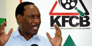 KFCB CEO Ezekiel Mutua